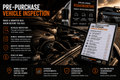 Pre-purchase vehicle inspection with engine bay inspection checklist for buyers in Toowoomba and the Darling Downs.